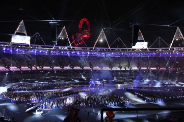 Closing ceremony of the London 2012 Olympic Games (Photo: Wikipedia, Sarah & Austin Houghton-Bird)