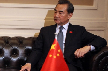 Wang Yi, Minister of Foreign Affairs of the People's Republic of China, photographed on a trip to Greece in 2014 (Photograph: Greek Ministry of Foreign Affairs)