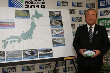 Akira Shimazu, CEO of Japan Rugby 2019