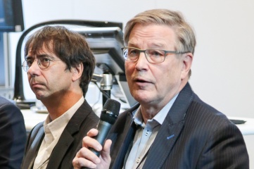 Risto Nieminen (right), Member of IOC Coordination Commission for Beijing 2022, speaking at Host City 2016 alongside Ignacio Packer, CEO of Terre Des Hommes (left) (Photo: Host City)