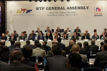 The World Taekwondo Federation's general assembly took place in Chelyabinsk, Russia