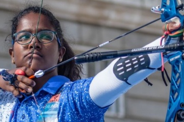 Indian youth world champion Komalika Bari (Photo: World Archery)
