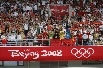 Norman Liu was in the marketing department of Beijing 2008 Olympic Games Organising Committee, which attracted large crowds to football
