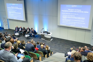 Discussion and debate at Host City 2018 (Photo: Michael Barr for Host City)