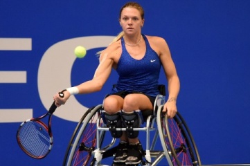 Paralympic wheelchair tennis medallist Jordanne Whiley MBE 