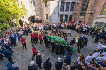 The Belgian town of Mons is a 2015 European Capital of Culture. The Ducasse de Mons celebrations are recognised as one of the UNESCO Masterpieces of the Oral and Intangible Heritage of Humanity (Photo: Anibal Trejo / Shutterstock)