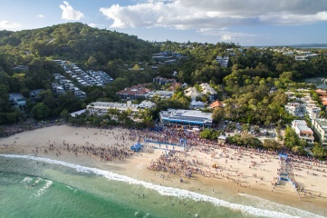 Noosa Triathlon and Multisport Festival is the world's largest Olympic distance triathlon (Photo: Tourism and Events Queensland)