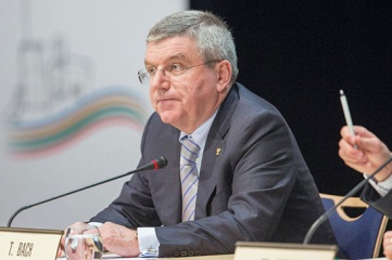 IOC President Thomas Bach at the Executive Board meeting (Picture ©IOC/Ian Jones)