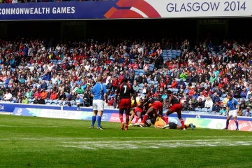 Rugby Sevens at Ibrox Stadium during the Commonwealth Games broke attendance records (PHOTO: HOST CITY)