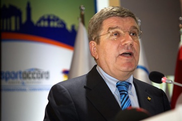 Dr Thomas Bach at SportAccord Convention in Belek