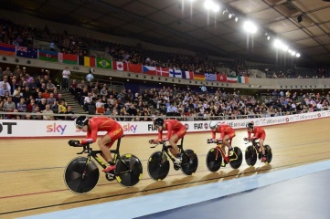 Lee Valley VeloPark hosted the 2016 UCI Track Cycling World Championships (Photo: Simon Wilkinson)
