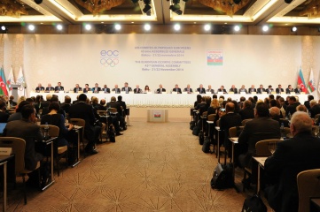 The host of the 2019 European Games will be announced at an EOC assembly in Belek in May 2015. The Games take place in June