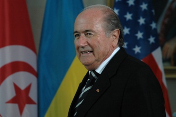 Sepp Blatter pictured in Berlin in 2006. Since then, the World Cup has been awarded to South Africa, Russia and Qatar