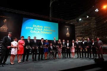 The 2014 ITTF Star Awards took place in Dubai