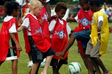 Just Play is an Oceania Football Confederation programme developed with UNICEF