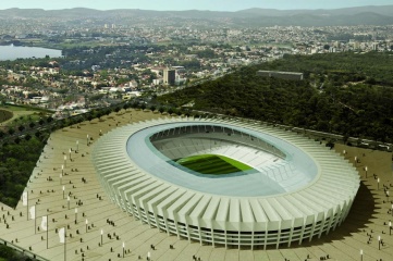 Mineirao Stadium in the FIFA World Cup city of Belo Horizonte