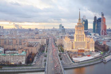 Moscow suffers from the longest traffic jams in the world