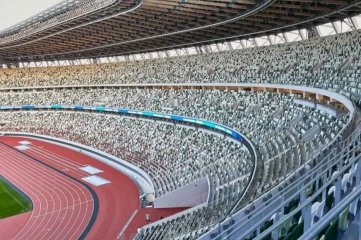 The Olympic Stadium, Tokyo will have no fans in the stands during the Games (Photo: IOC)